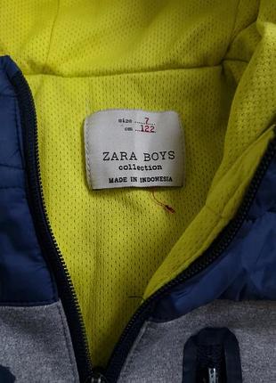 Детская куртка zara для мальчиков 4