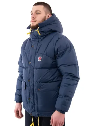 Куртка fjällräven expedition down lite jacket navy2 фото