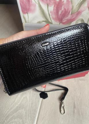 Шкіряной, якісний гаманець на 2 блискавки - бренд balisa4 фото