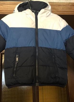 Двусторонняя зимняя куртка c&amp;a р.981 фото