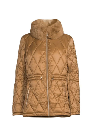 Michael kors ​missy faux fur packable puffer jacket куртка, размер м5 фото