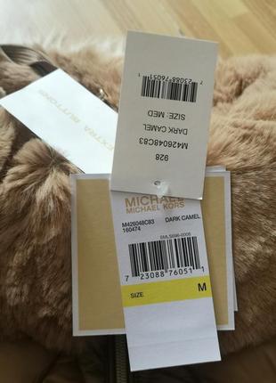Michael kors ​missy faux fur packable puffer jacket куртка, размер м7 фото