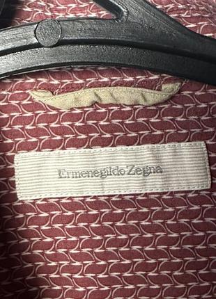 Оригинальная рубашка ermenegildo zegna4 фото