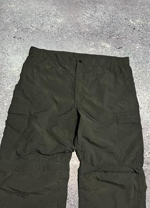 Черные нейлоновые трекинговые брюки трансформеры salewa dryton (оригинал)4 фото