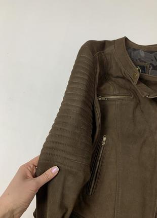 Женская кожаная куртка косуха6 фото