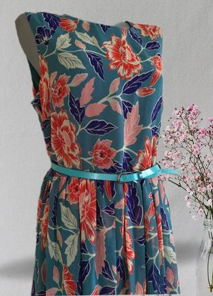 Красива шифонова  сукня  р.14-163 фото