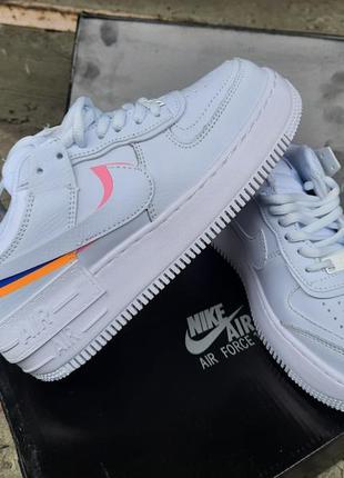 Шикарные женские кроссовки nike air force 1 shadow