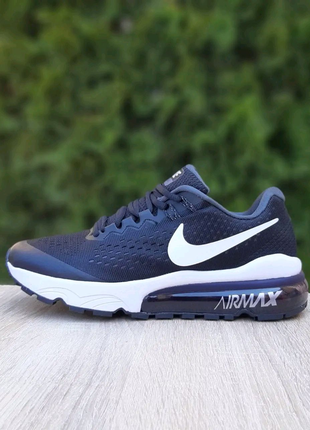 Nike air max черные на белом👟3 фото