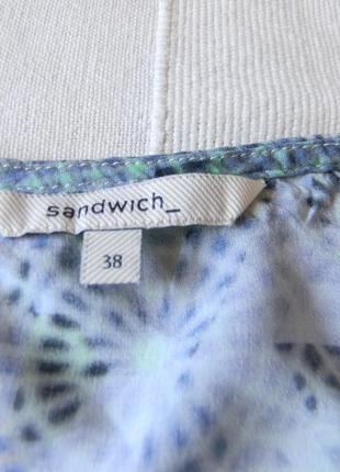 Sandwich женская блуза вискоза р.38 рукав 3/44 фото