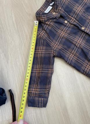 Рубашка и джинсы для мальчика 6-12 месяцев 746 фото