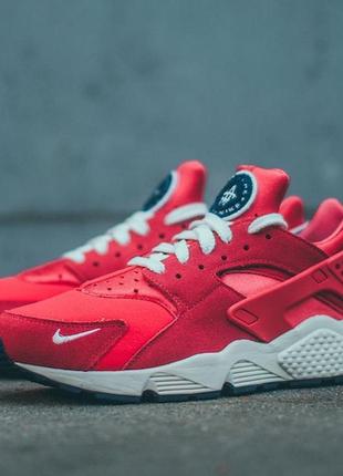 Оригінал, nike air huarache run prm - university red-sai (28 см)