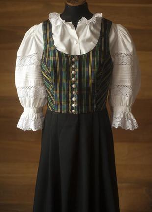 Австрийский шелковый сарафан макси женский wenger, размер l, xl2 фото