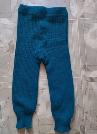 Рейтузи теплі в'язані штани дитячі