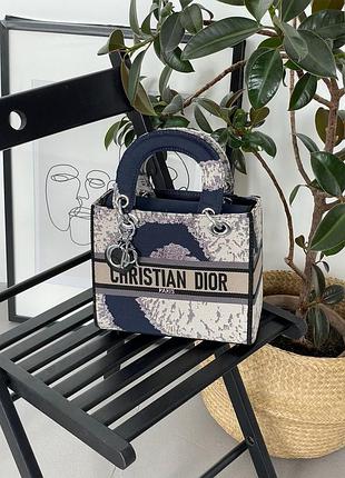 👜 christian dior lady d-lite blue