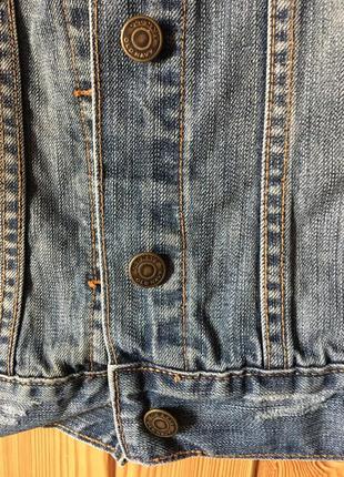 Винтажная джинсовая куртка3 фото