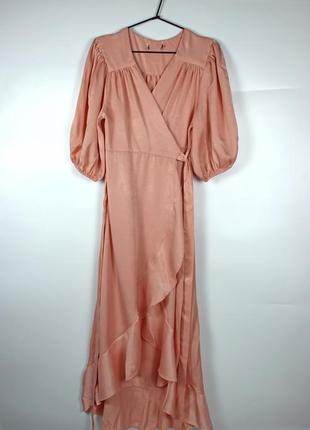 52743(foto) платье розовое 38