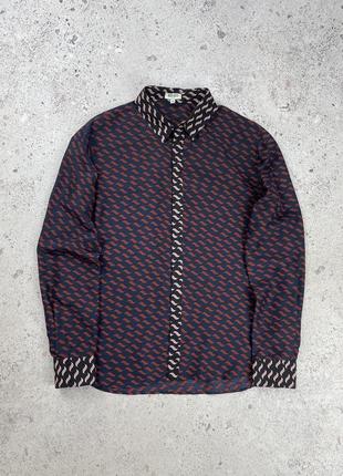 Kenzo paris monogram shirt рубашка оригинал