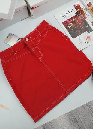 Новая яркая джинсовая юбка missguided1 фото
