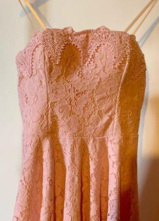 Плаття/сукня світло-рожевого кольору tally weijl1 фото