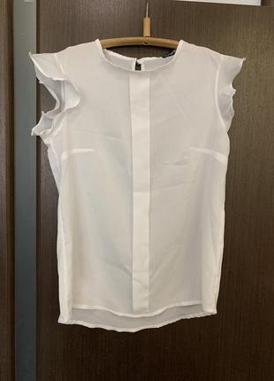 Блузка шифоновая garnarich s-m размер белая6 фото