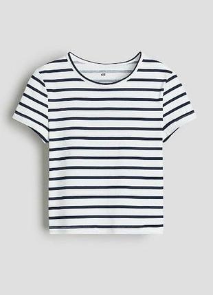 Футболка для дівчинки h&m (эйч энд эм) полоска
