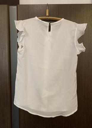 Блузка шифоновая garnarich s-m размер белая7 фото