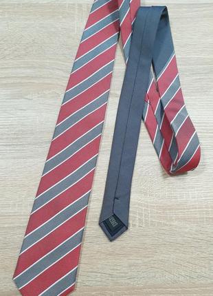 Costard - краватка брендова чоловіча червона галстук мужской шовкова4 фото