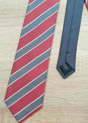 Costard - краватка брендова чоловіча червона галстук мужской шовкова1 фото