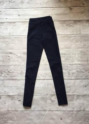 Леггинсы лосины джеггинсы джинс облегающие высокая посадка принт панда по фигуре