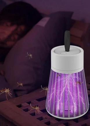 Лампа отпугивателя насекомых от usb electric sshock mosquito lamp с электрическим током