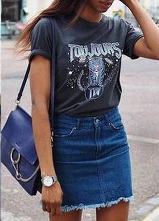 Джинсова спідниця