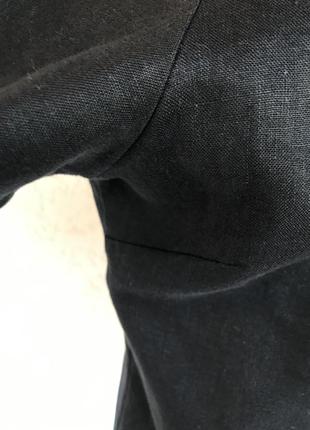 Пиджак жакет кардиган болеро лён 💯 %2 фото