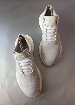 Кроссовки adidas pureboost go cloud white2 фото