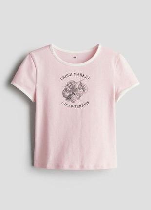 Футболка для дівчинки h&amp;m эйч энд эм