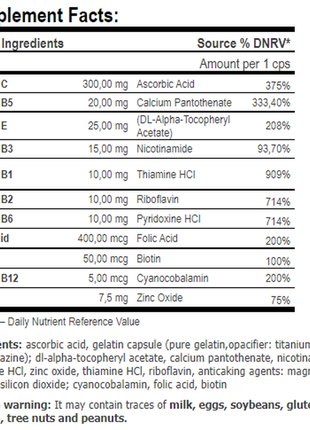 Вітаміни та мінерали amix b-complex + vit.c + vit.e 90 таб2 фото