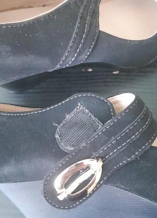 Черные туфли на платформе мэри джейн 41 размер4 фото