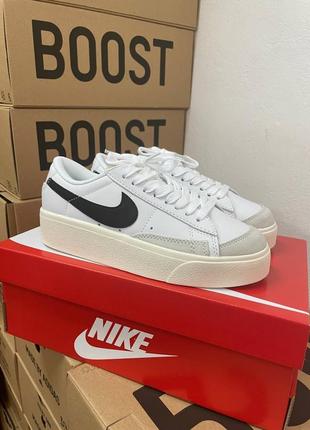 Nike blazer low platform женские кроссовки найк блейзер лоа