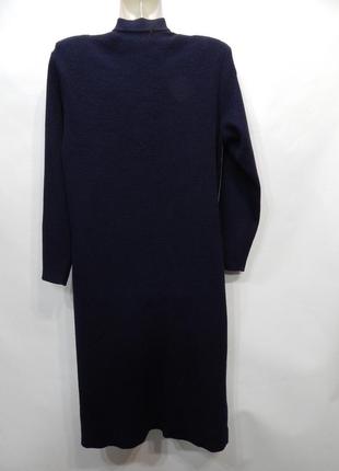 Женское трикотажное теплое плотное платье miss onward р.42-46 011жс (только в указанном размере, только 1 шт)4 фото