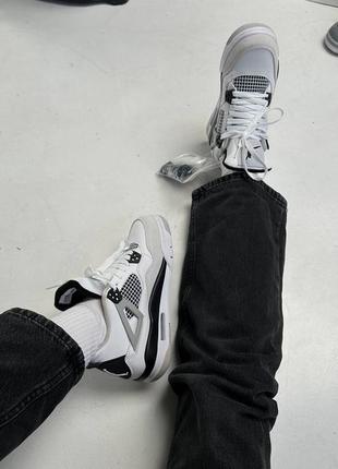 Nike air jordan 4 retro military женские кроссовки найр джордан миллитары8 фото