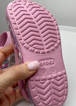 Кроксы единорожки розовые crocs fun lab детские unicorn единорог оригинал7 фото