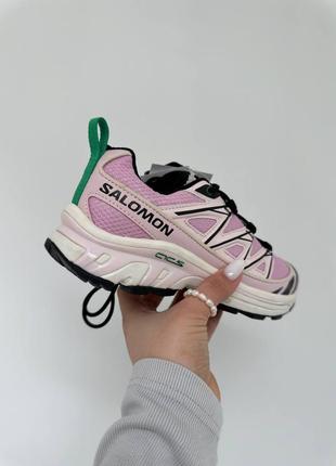 Женские кроссовки salomon xt-6 cradle pink3 фото