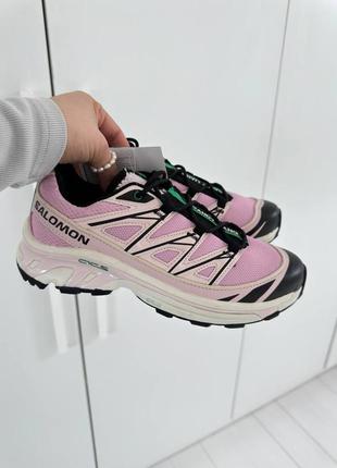 Жіночі кросівки salomon xt-6 cradle pink