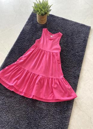 Платье розовое f&f 9-10 лет