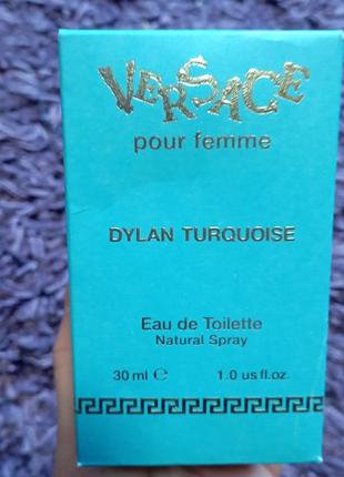 Versace dylan turquoise pour femme7 фото