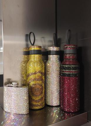 Женская оригинальная фляга ручной работы