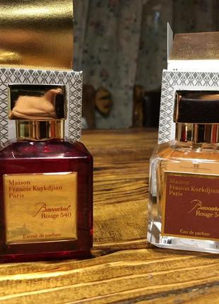 Baccarat rouge 540 extrait de parfum комплект из двух флаконов