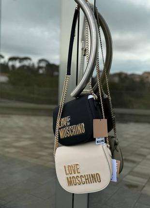 Сумка love moschino, оригинал! доставка из италии