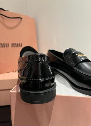 Лоферы в стиле miu miu6 фото