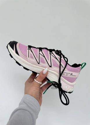 Salomon xt-6 cradle pink5 фото