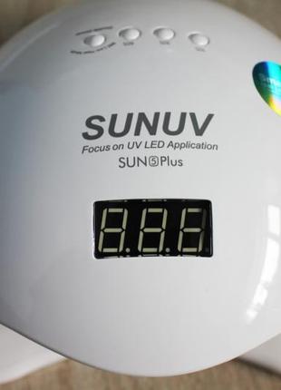 Оригінал sunuv 5 + plus sun5 uv led lamp уф лід лампа sunuv5+